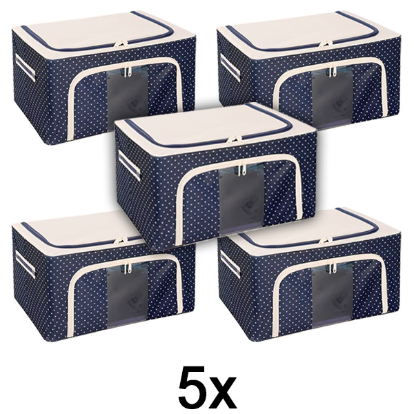 5x Úložný box do šatníka | STACKBOX