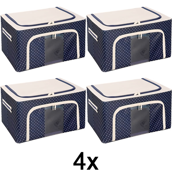 4x Úložný box do šatníka | STACKBOX