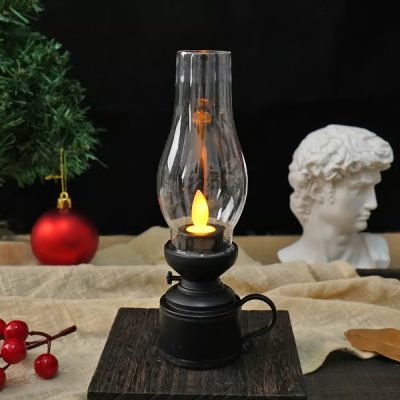 LED vintage petrolejová lampa | VINTALUM